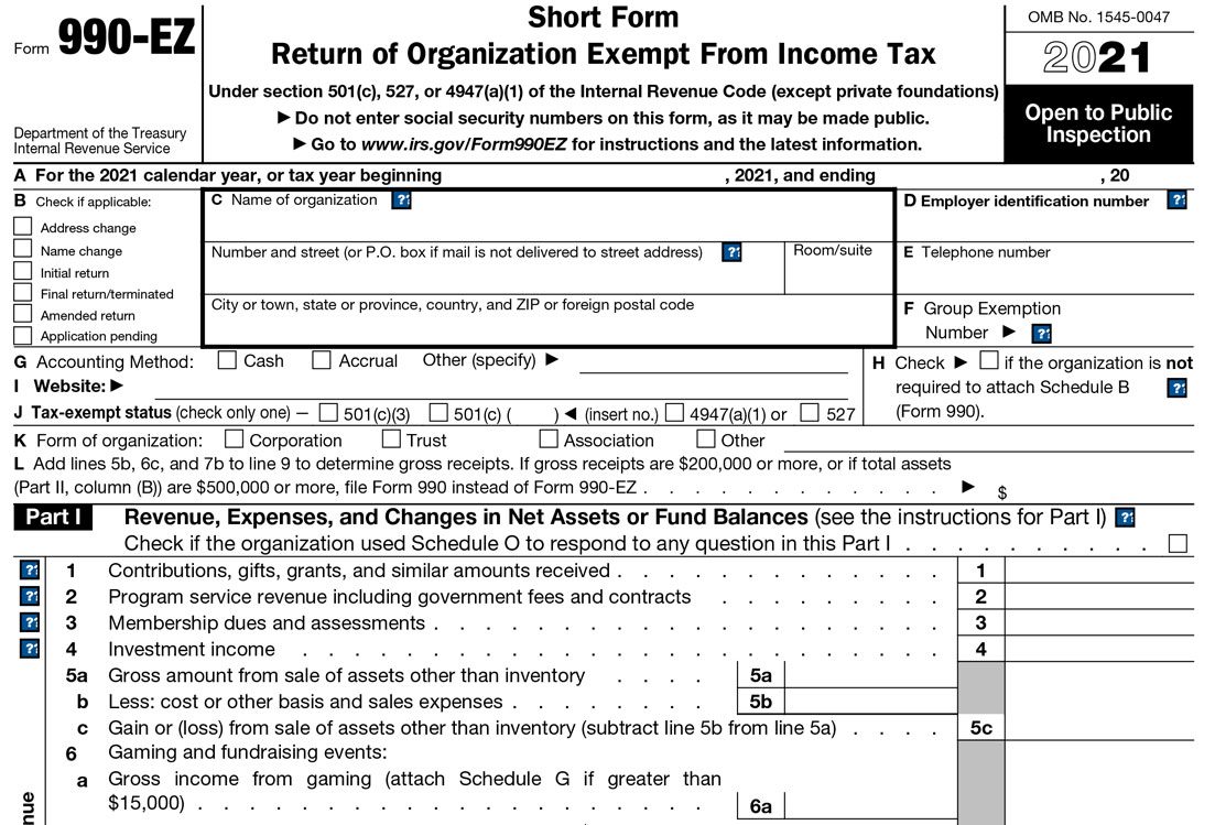 E file irs form 990 990 ez 990 pf 990 n form 990 series online