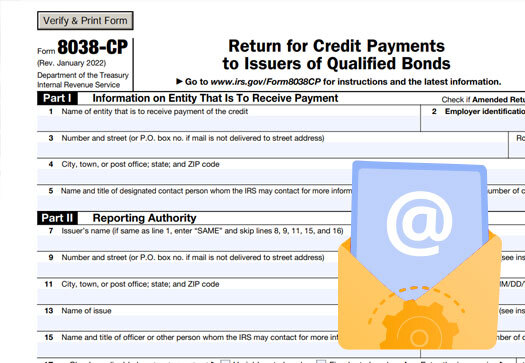 Form 8038-CP Mailing Addres
